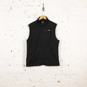 Patagonia Sleeveless Fleece Gilet - Black - XL