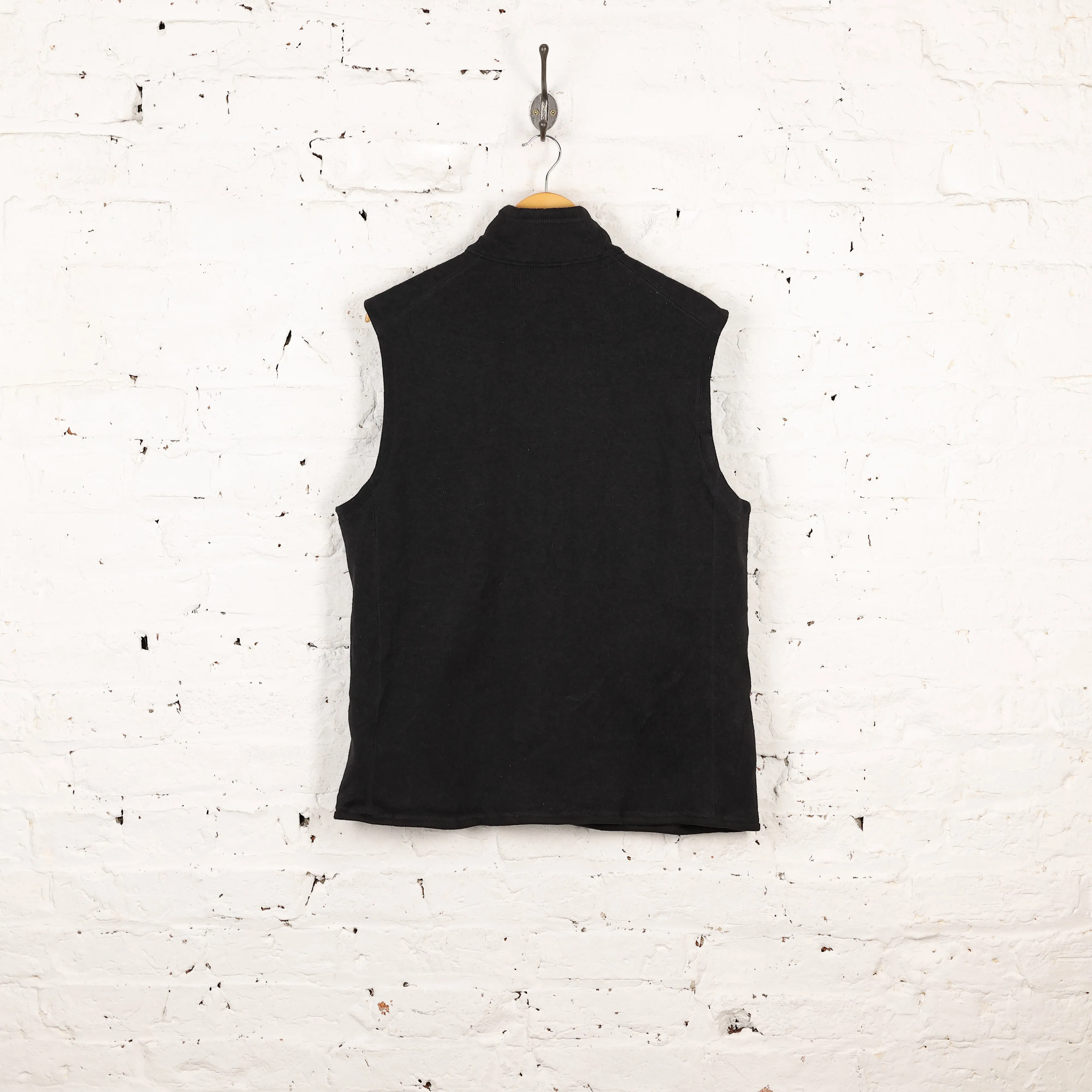 Patagonia Sleeveless Fleece Gilet - Black - XL