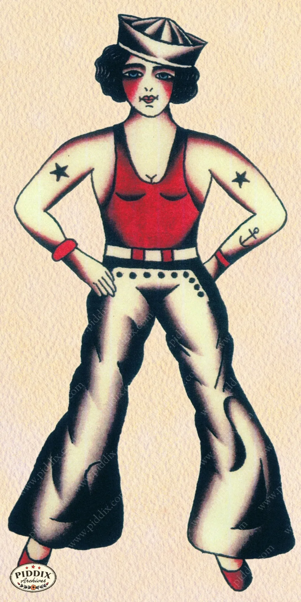 PDXC12285 -- Retro Tattoos