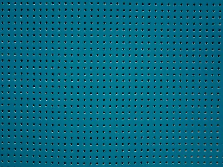 Perforated Lacquered Vinyl
