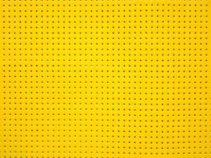 Perforated Lacquered Vinyl