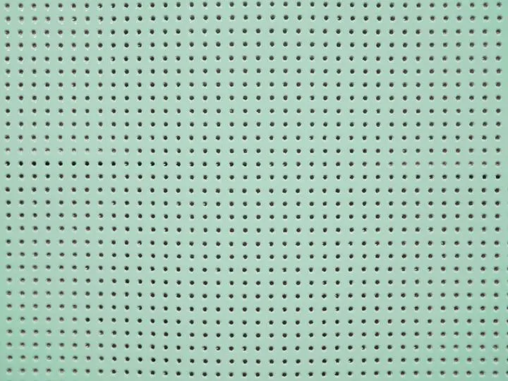 Perforated Lacquered Vinyl