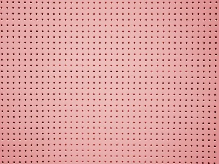 Perforated Lacquered Vinyl