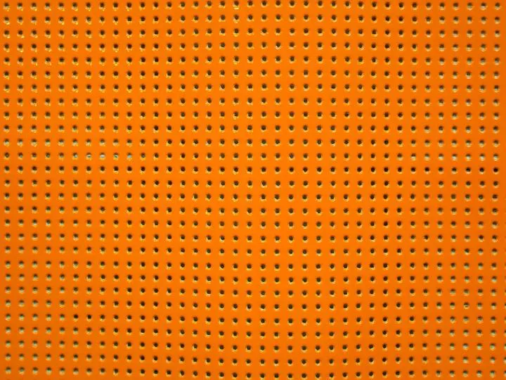 Perforated Lacquered Vinyl