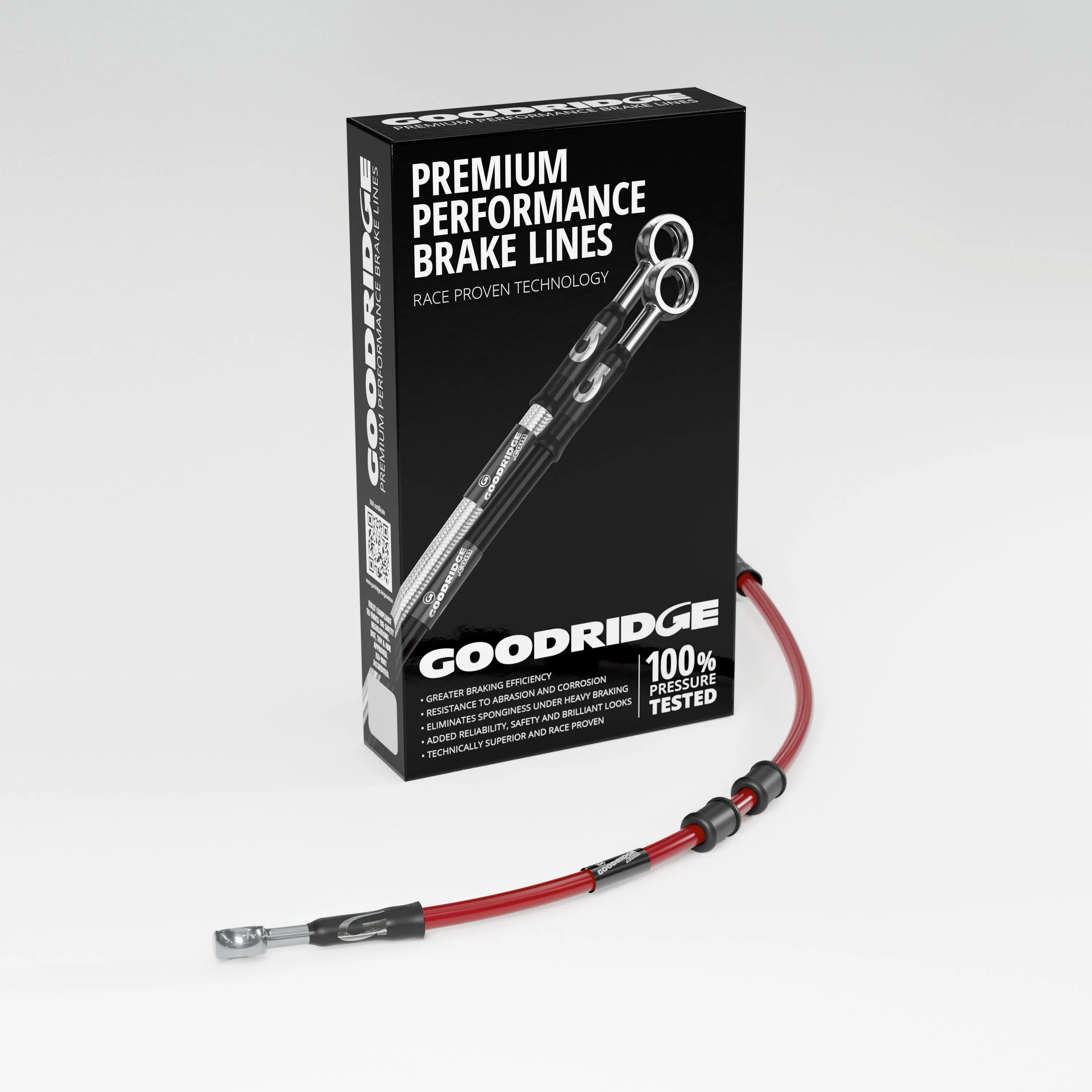 PERFORMANCE BRAKE HOSE KIT FOR PIAGGIO ZIP 50 KAT 97-03