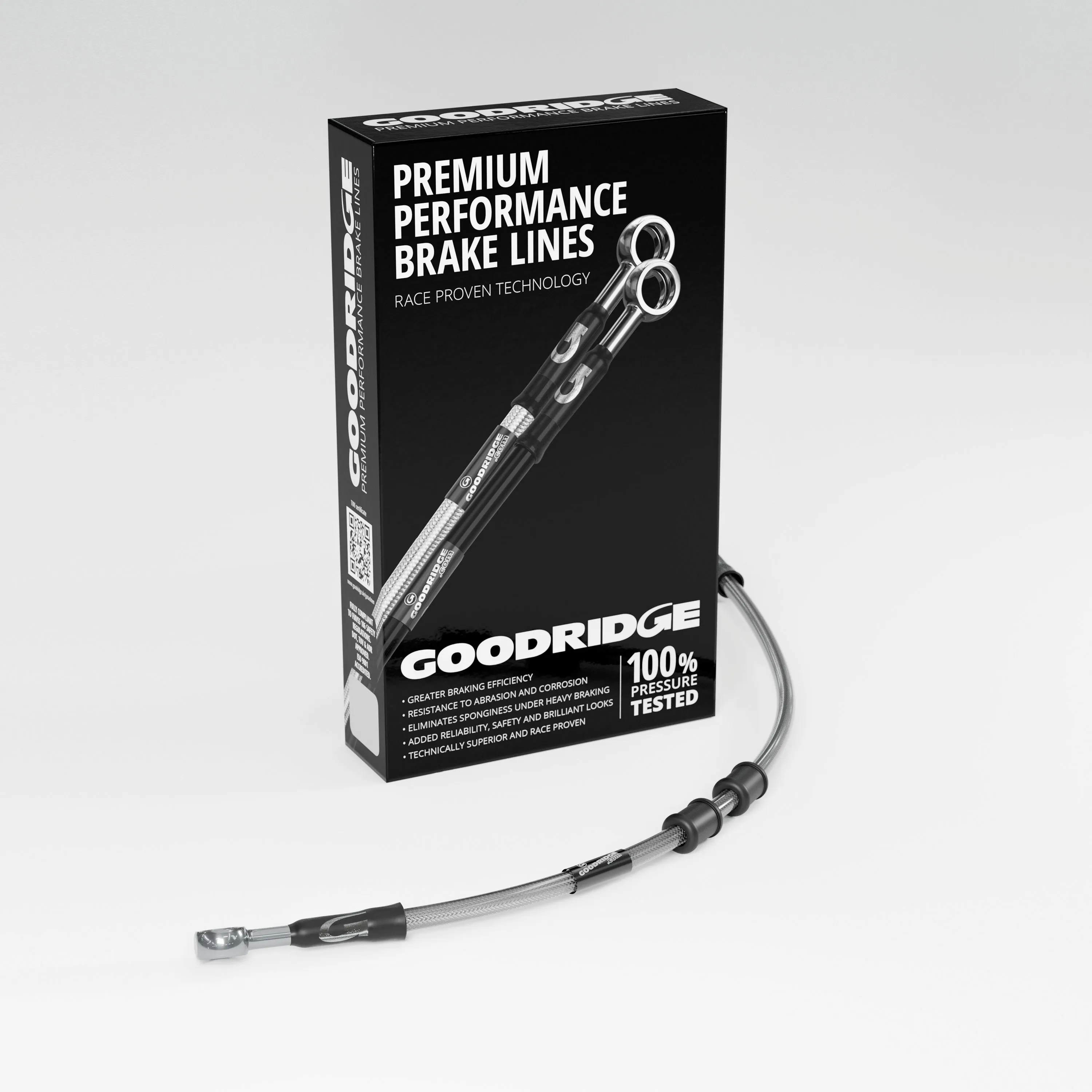 PERFORMANCE BRAKE HOSE KIT FOR PIAGGIO ZIP 50 KAT 97-03