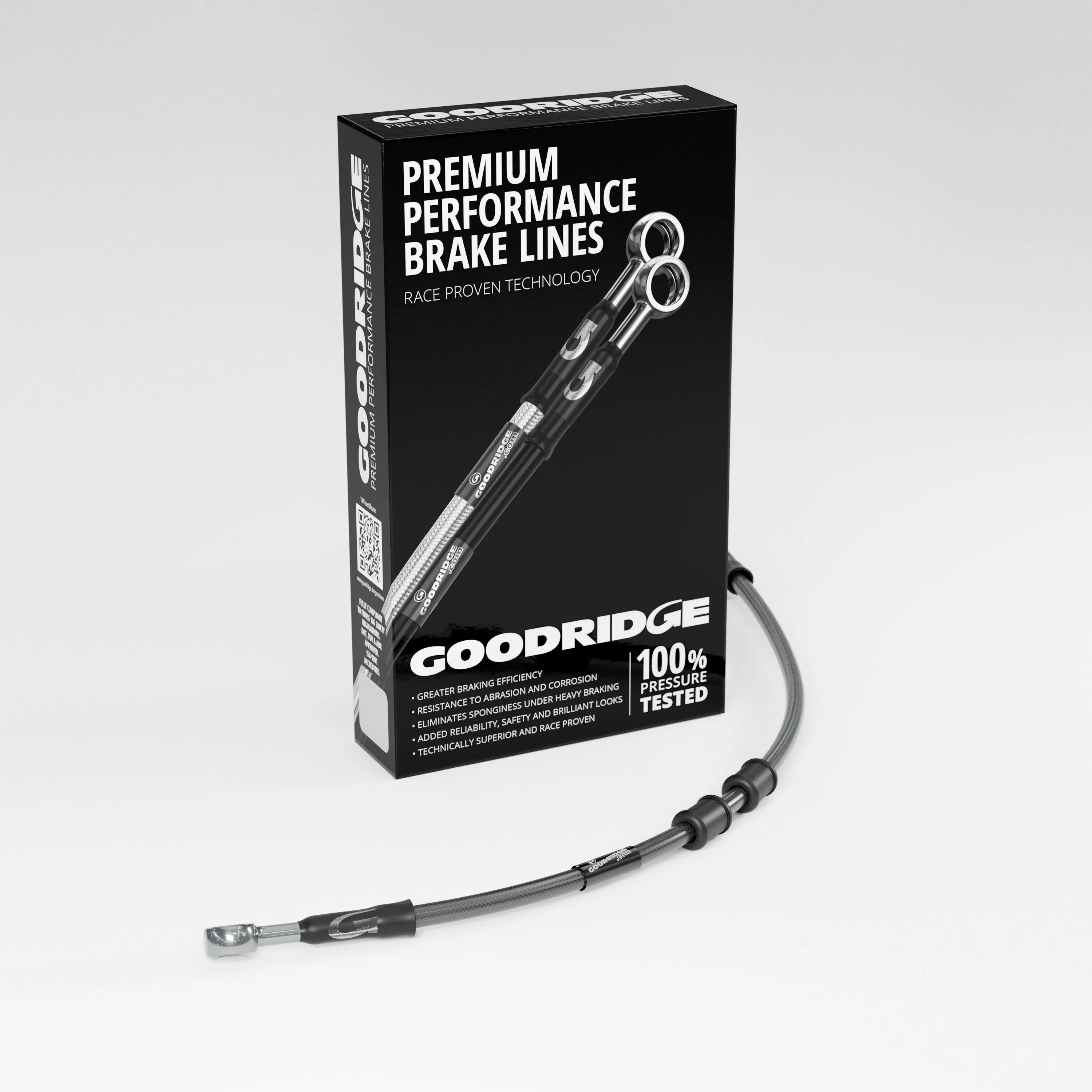 PERFORMANCE BRAKE HOSE KIT FOR PIAGGIO ZIP 50 KAT 97-03