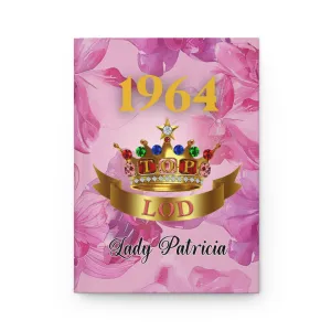 Personalized Pink and Gold Top Ladies Journal