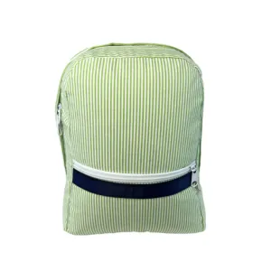 Personalized Seersucker Grasshopper Small Backpack
