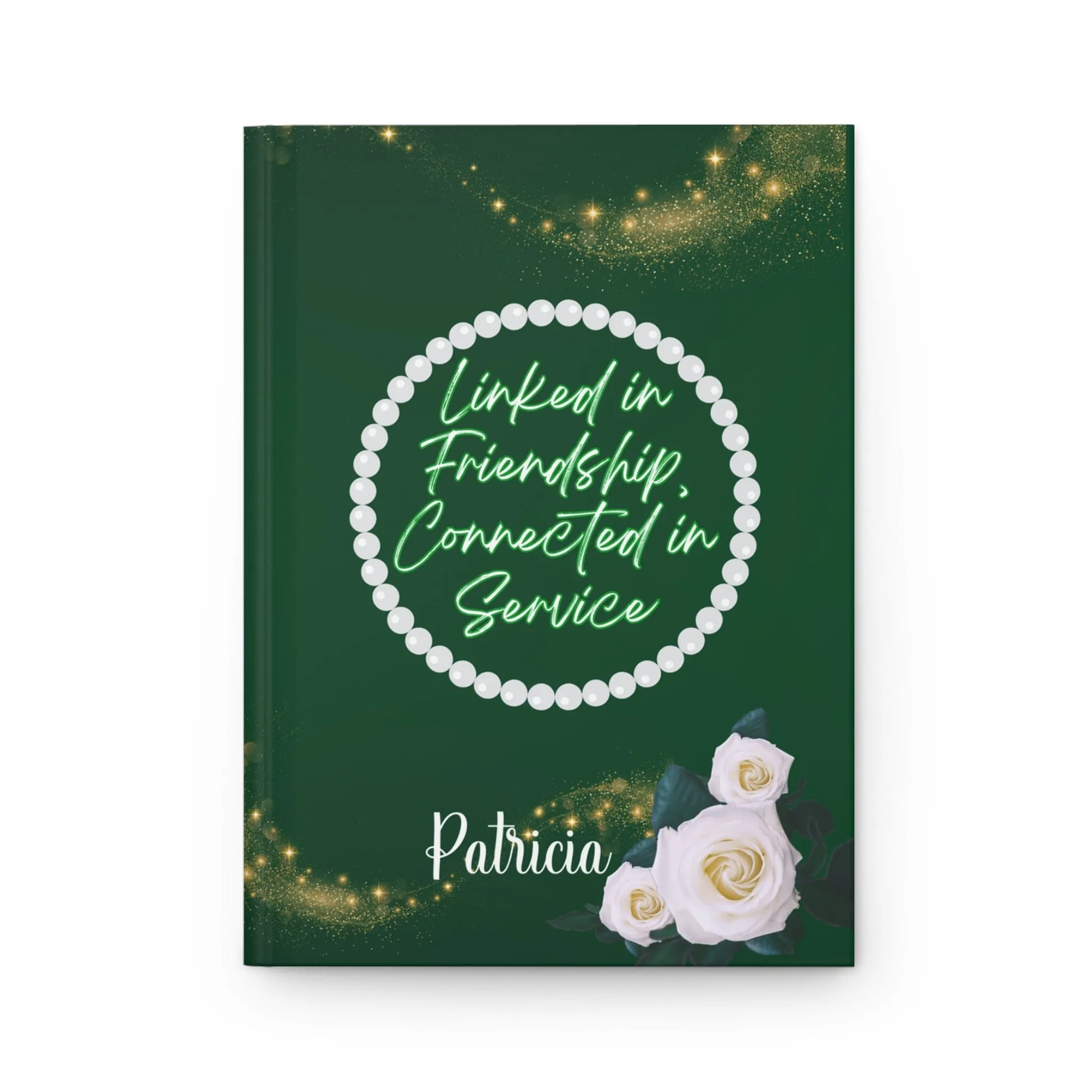 Personalized The Links Inc Hardcover Journal Matte