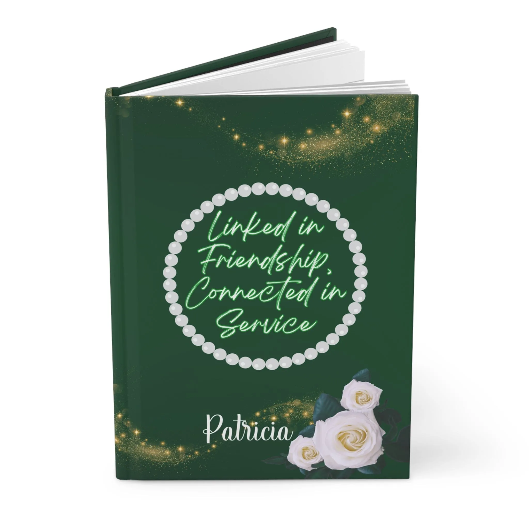 Personalized The Links Inc Hardcover Journal Matte