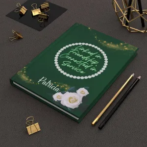 Personalized The Links Inc Hardcover Journal Matte