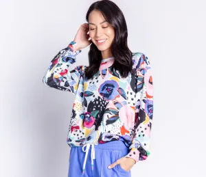 PJ Salvage Retro Blooms Floral Long Sleeve