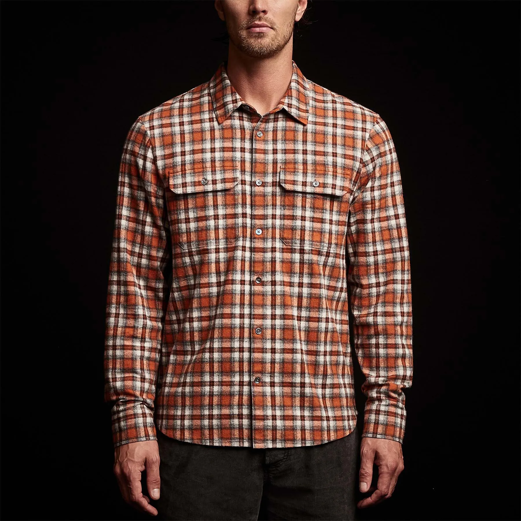 Plaid Flannel Shirt - Bonfire