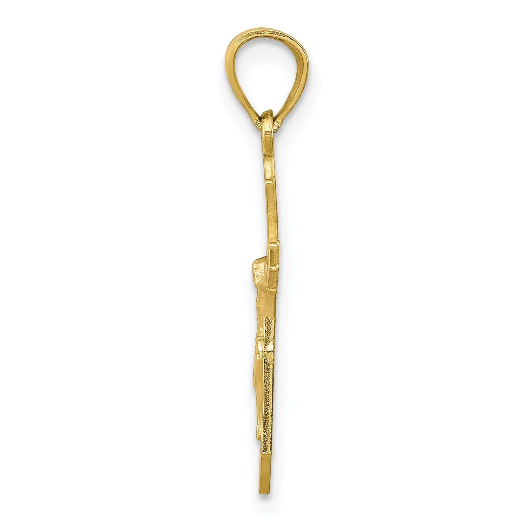 Polished Crucifix Pendant