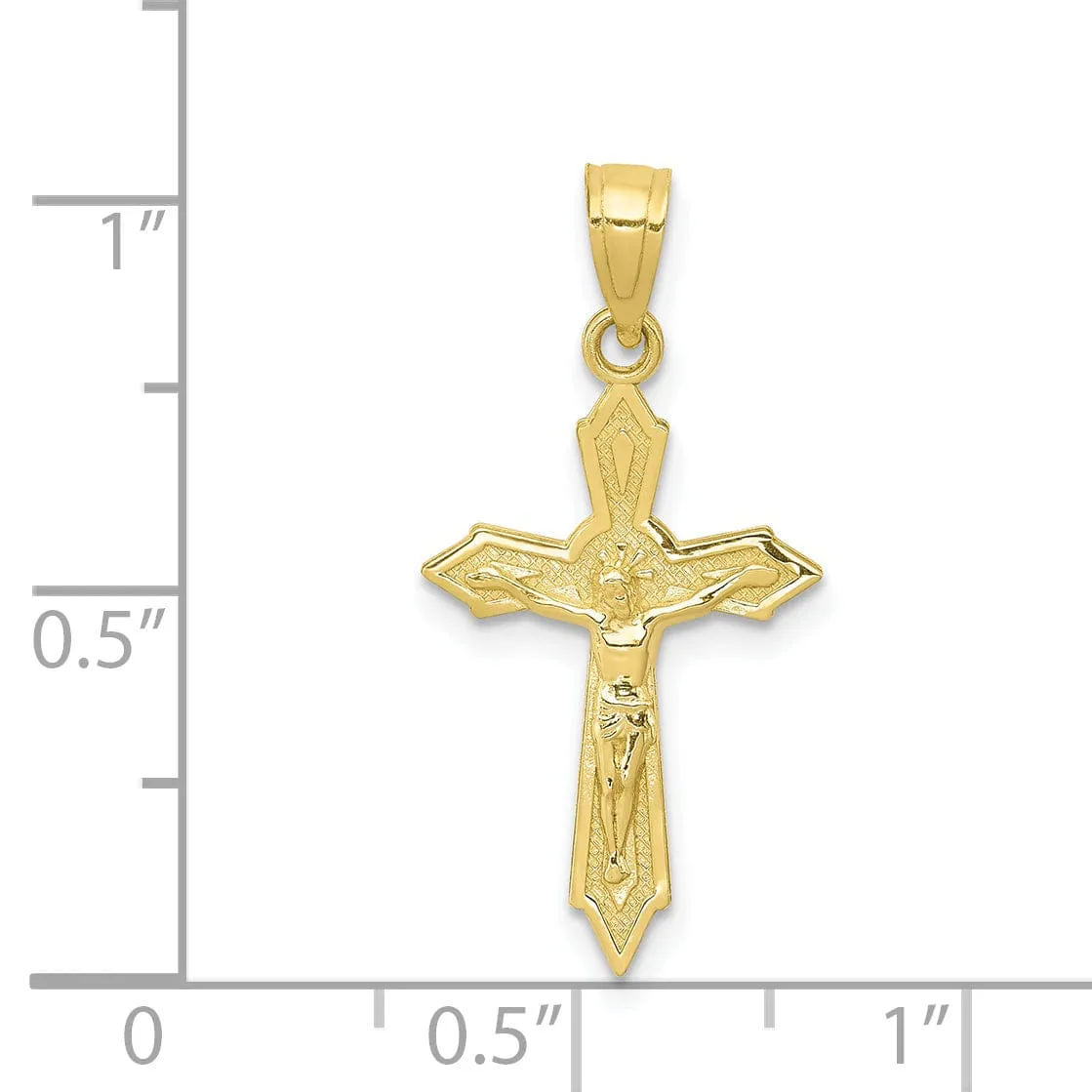 Polished Crucifix Pendant