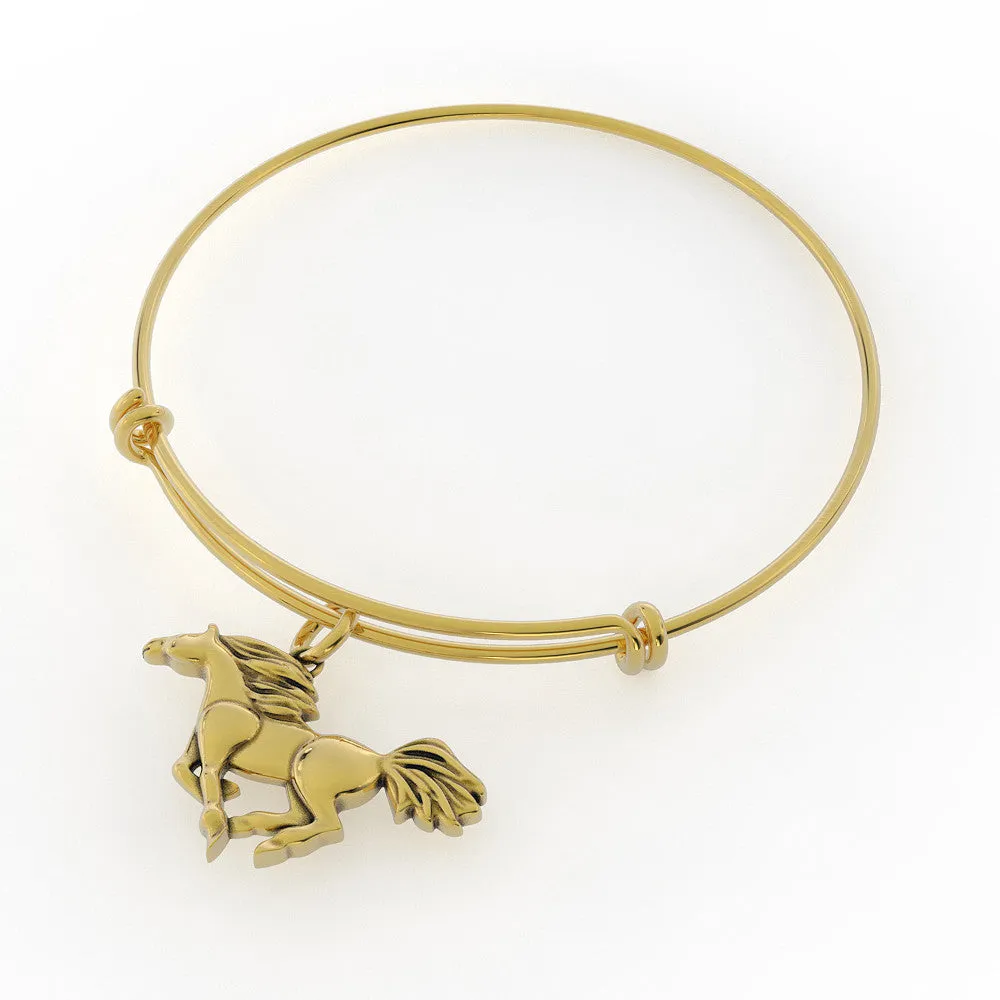 Polished Horse Pendant