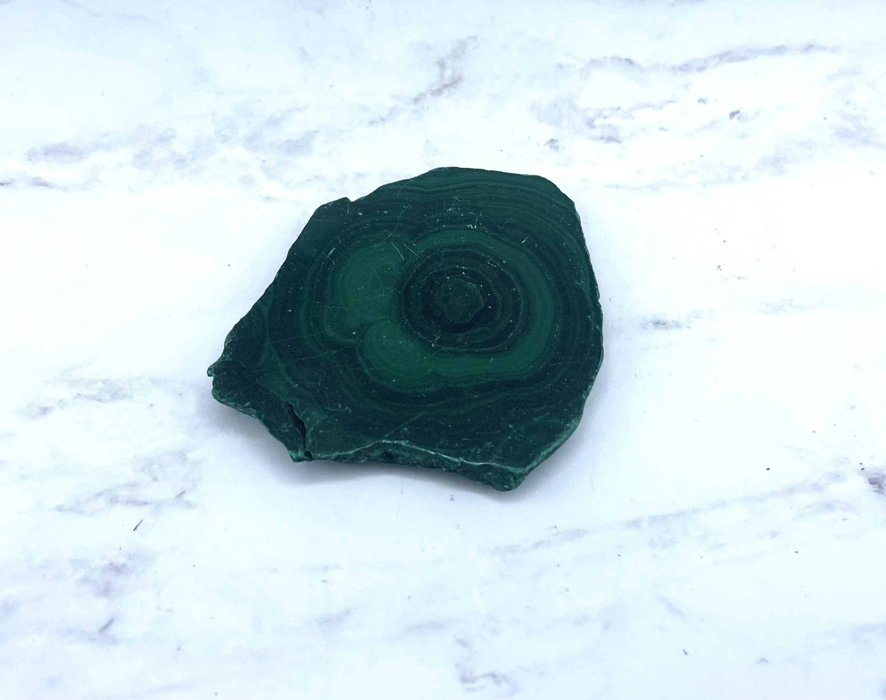 Polished Malachite Slab