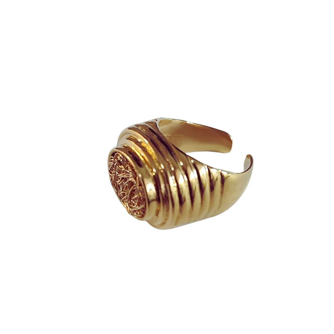Power Gold Ring
