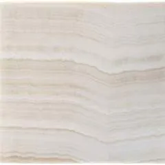 Premium White Onyx VEIN-CUT 12 X 12 Polished Tile - Box of 5 sq. ft.