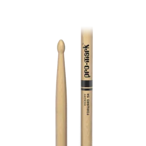ProMark (TX5AW) Classic Forward 5A Hickory Drumstick - Oval Wood Tip
