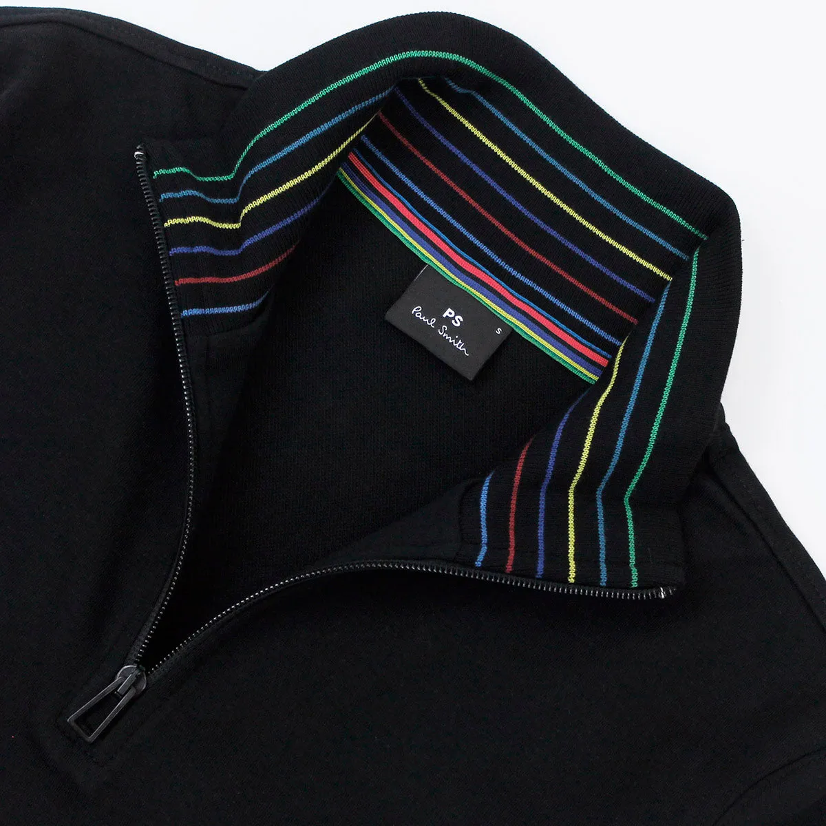PS Paul Smith - Zip Neck Sweatshirt in Black