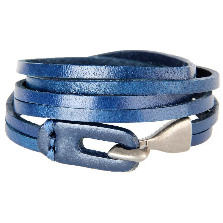 Pulseira Retro de Couro