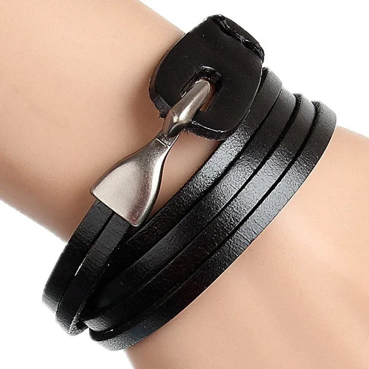 Pulseira Retro de Couro