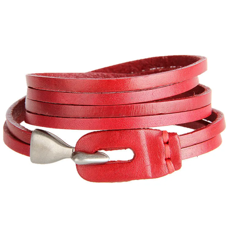 Pulseira Retro de Couro