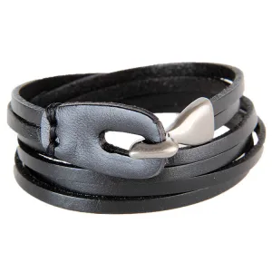Pulseira Retro de Couro