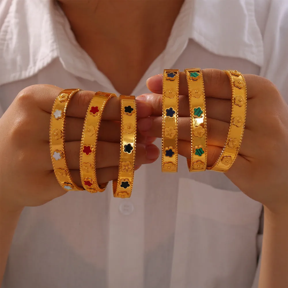 Pulseira Retro em Aço Titânio