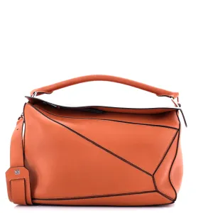 Puzzle Bag Leather Large