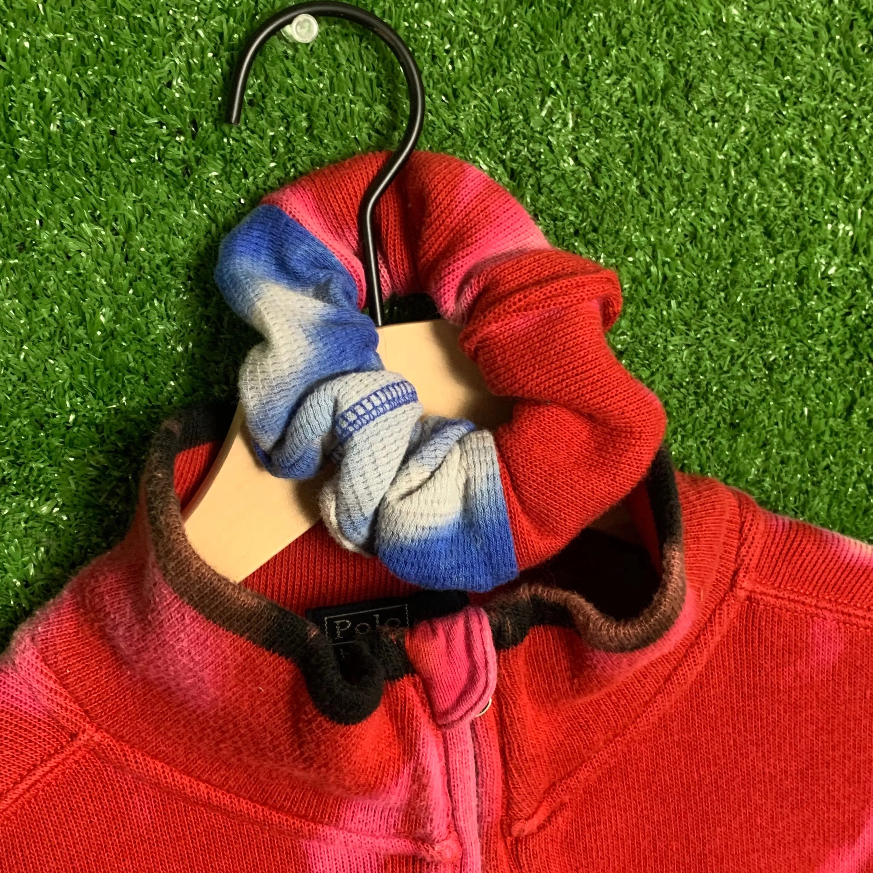 "1 of 1" Ralph Lauren Thermal Dye Scrunch Crop Set (S)