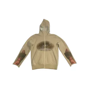 "LAST SUPPER" FULL ZIP UP HOODIE