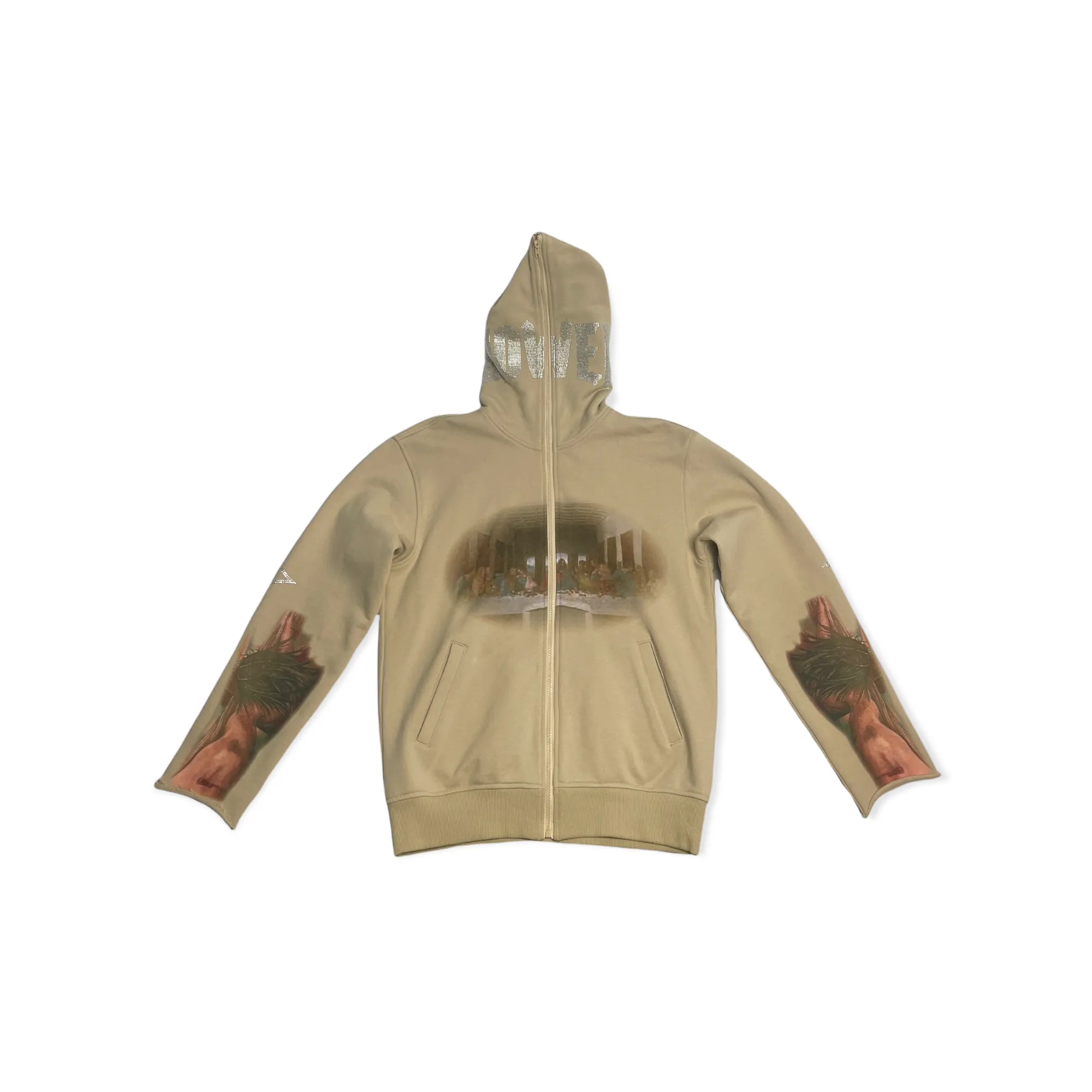 "LAST SUPPER" FULL ZIP UP HOODIE