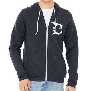 "Michigan D" Men's Full Zip Hoodie