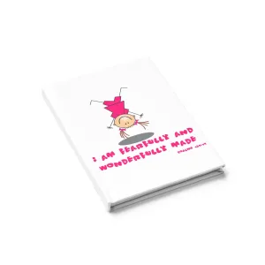 "Wonderfully Made" Journal - Ruled Line