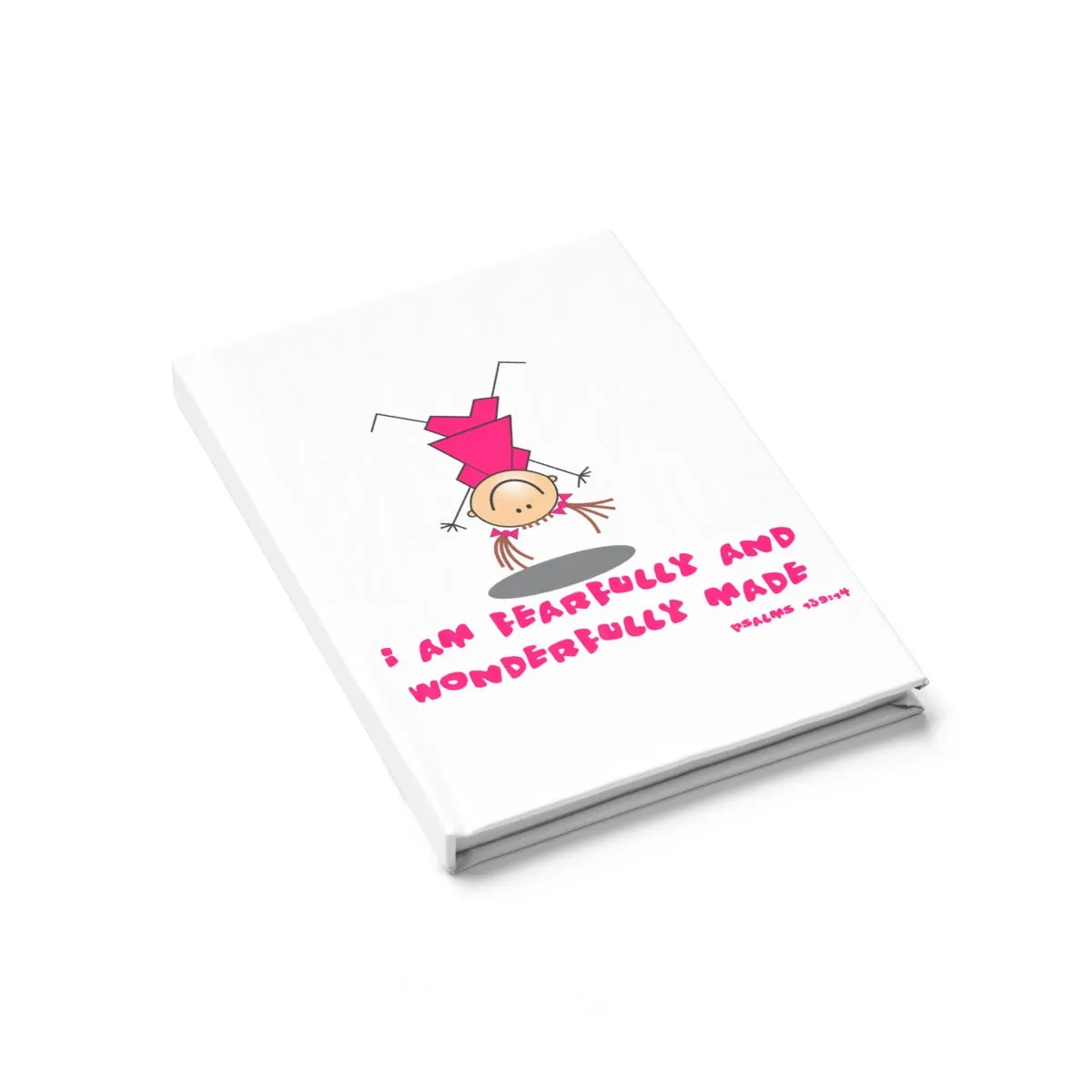 "Wonderfully Made" Journal - Ruled Line