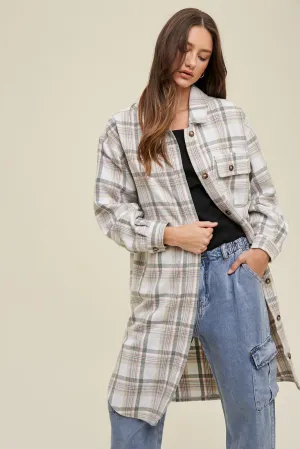 Rachel Flannel - Tan