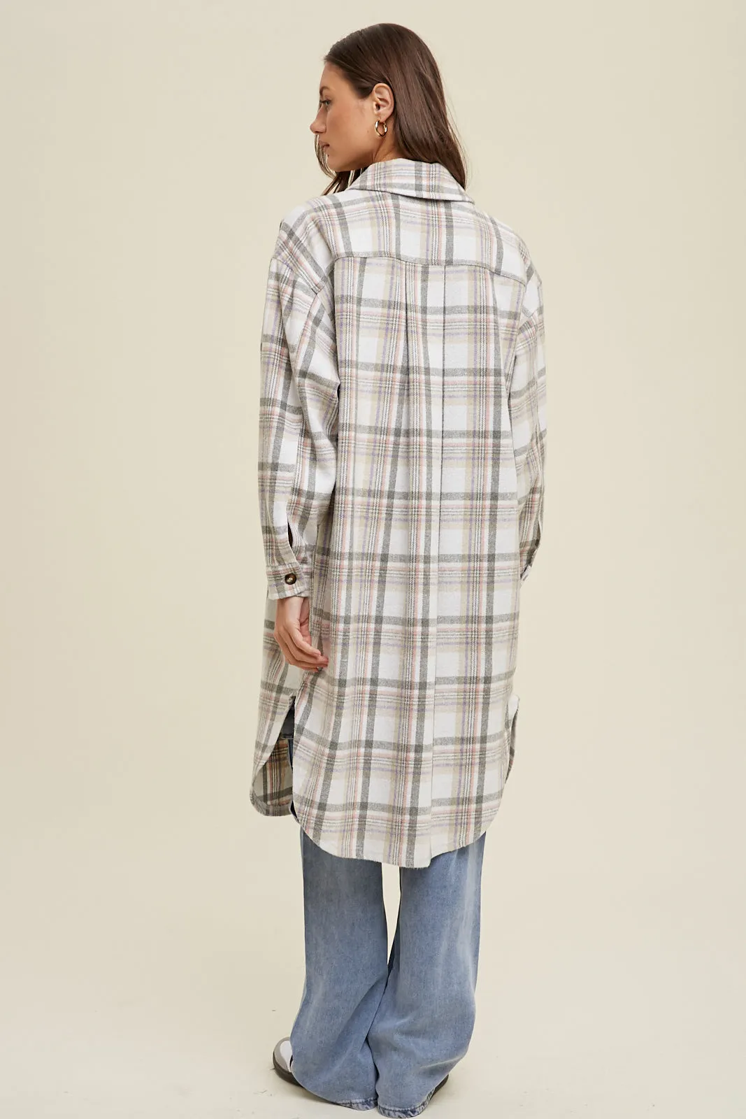 Rachel Flannel - Tan