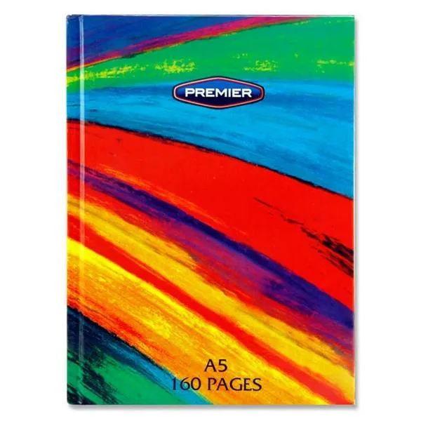 Rainbow A5 160pg Hardcover Notebook