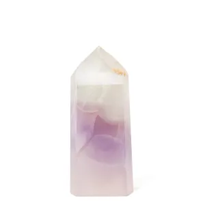 Rainbow Fluorite 4.5 Inch 373.35 Gram Polished Crystal Tower - Brazil