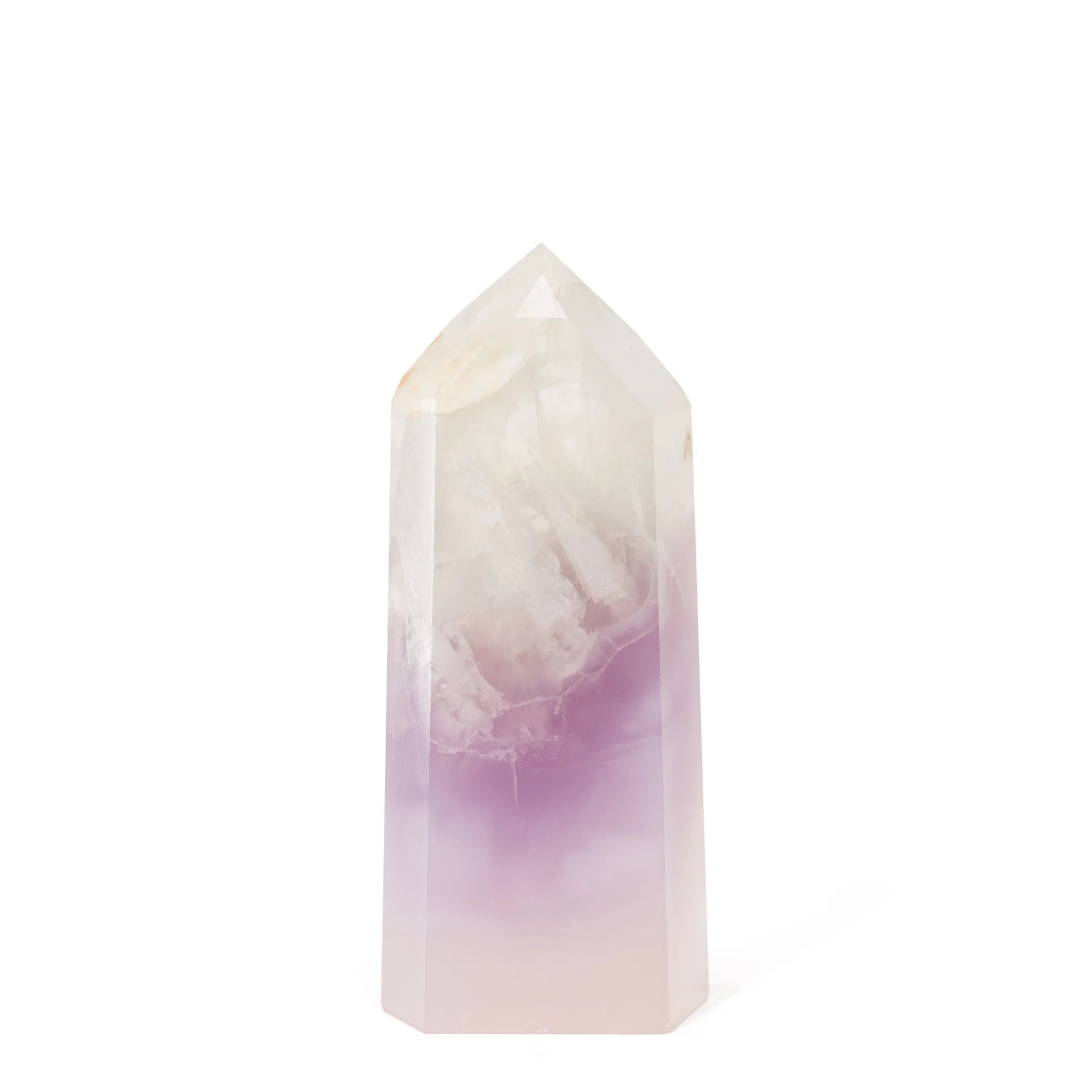 Rainbow Fluorite 4.5 Inch 373.35 Gram Polished Crystal Tower - Brazil