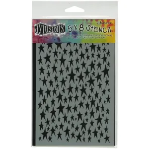 Ranger Dylusions Stencil - Stars Small