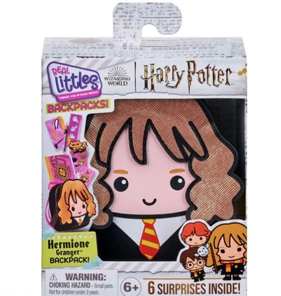 Real Littles Harry Potter Backpack HERMIONE!