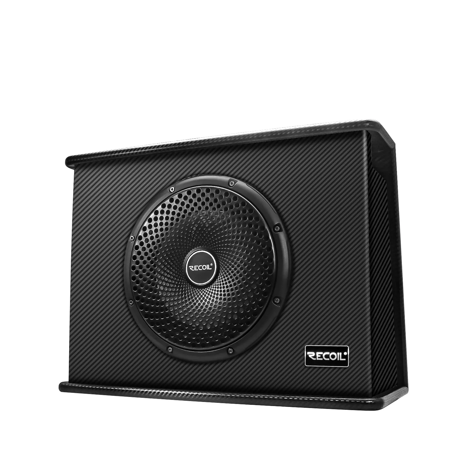 Recoil SWS12 Slim Active Ported Subwoofer 12" 600W with Wiring Kits