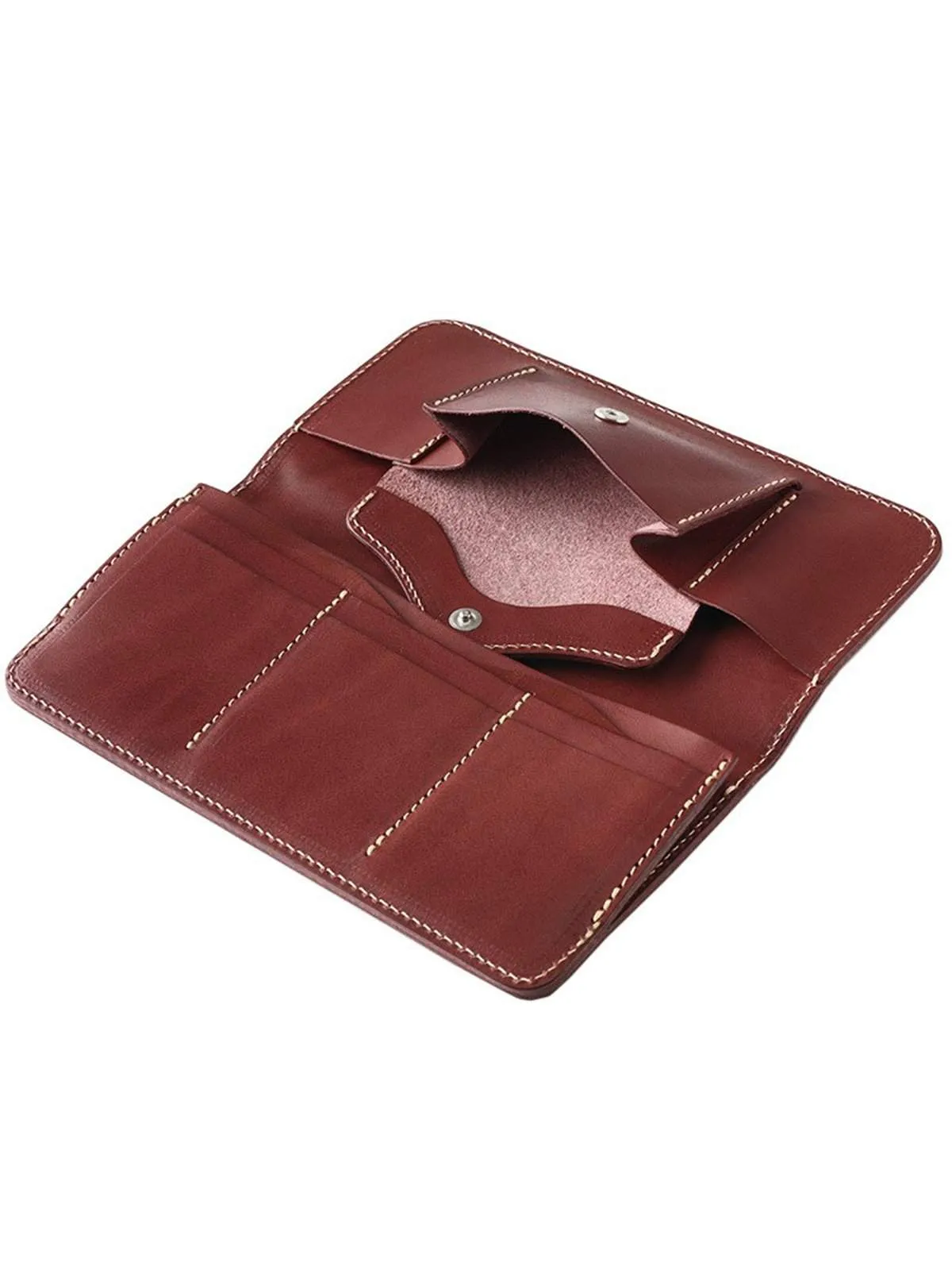 REDMOON Long Wallet RMR-02T DCB Dark Brown