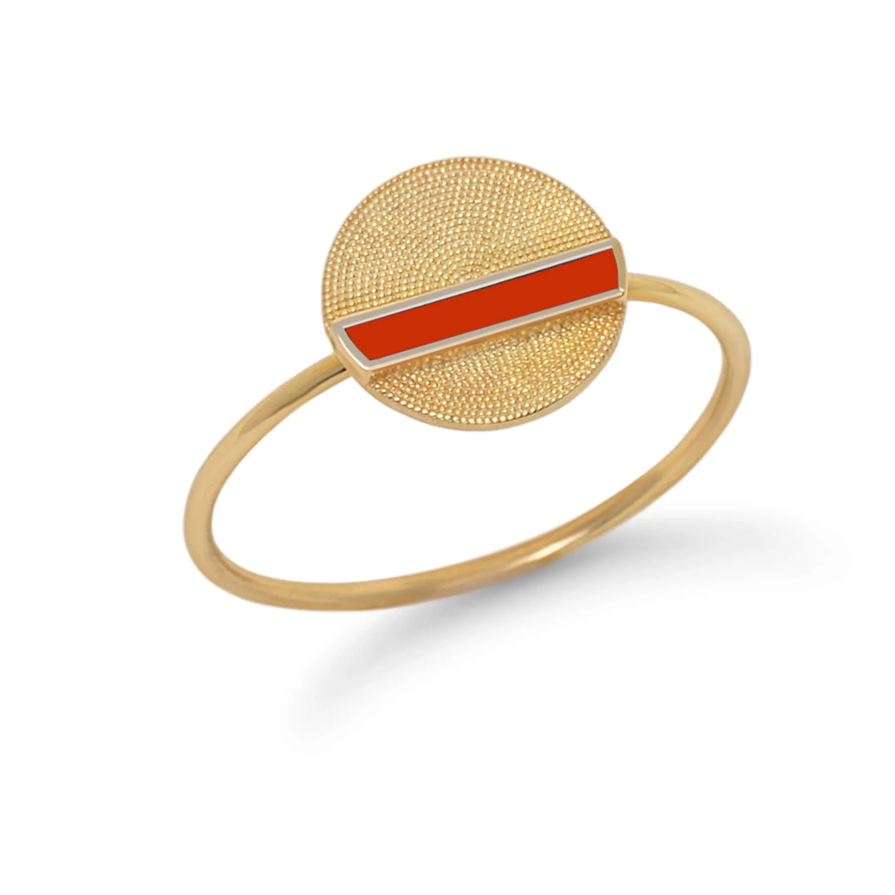Retro Circle Ring