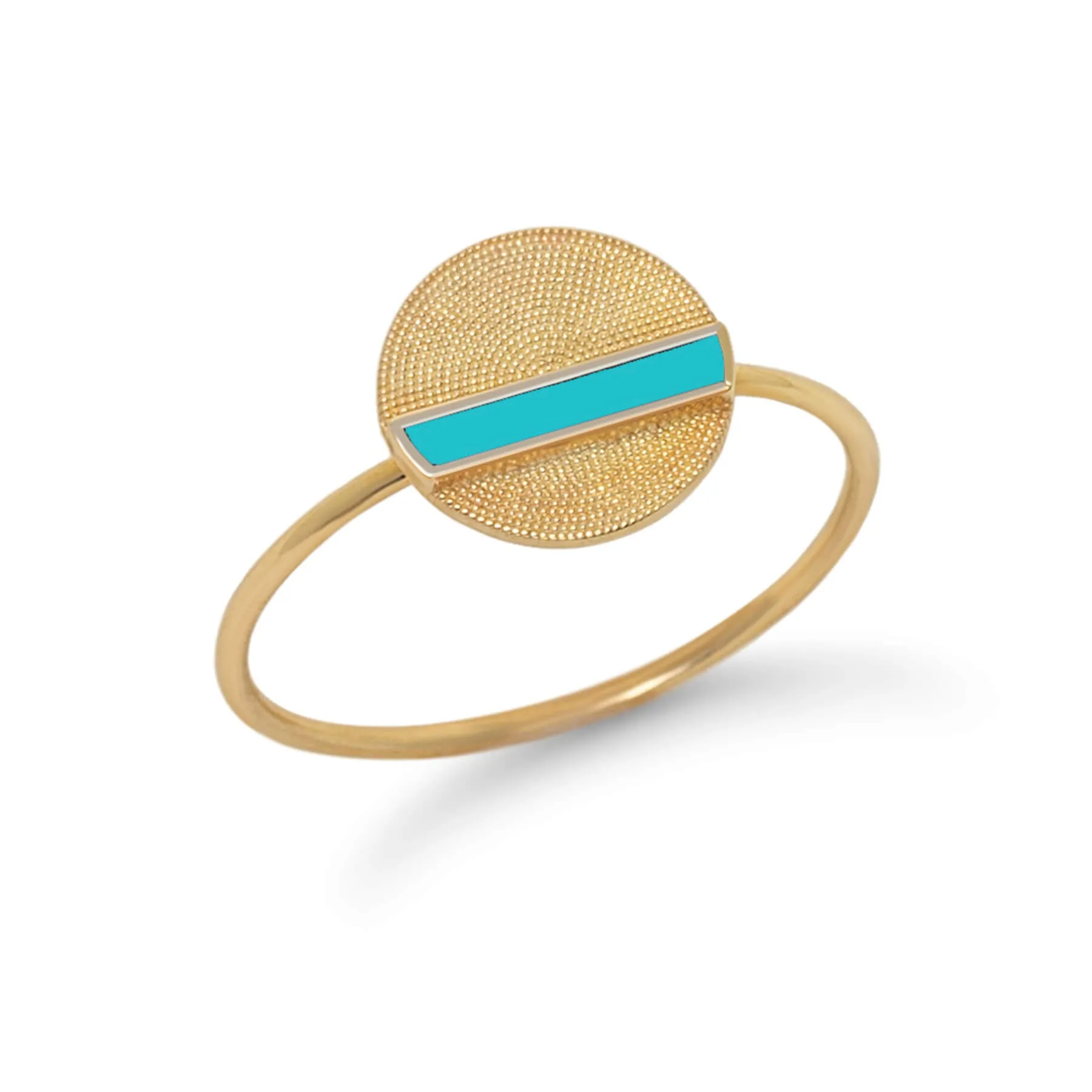 Retro Circle Ring