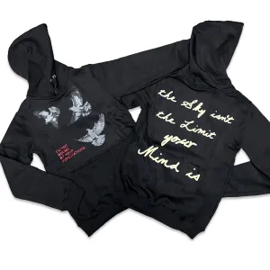 RETRO LABEL GO BEYOND HOODIE (Retro 2 Black Cement)